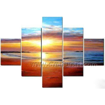 Pintura moderna do Seascape na lona para a decoração da parede (SE-188)